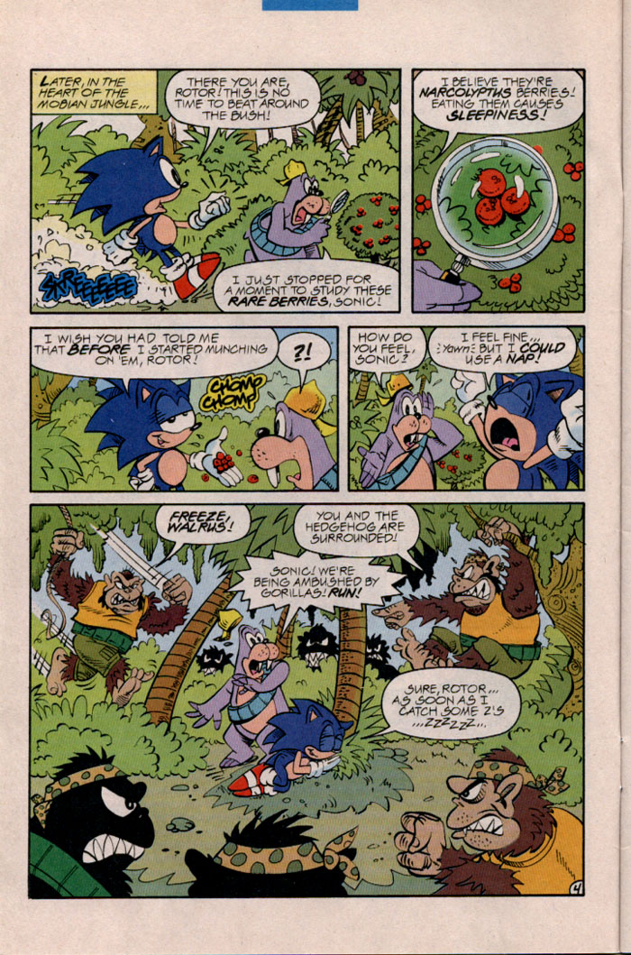 Sonic - Archie Adventure Series April 1997 Page 4